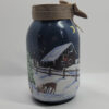 Hand-Painted Christmas Jar - Deer - Image 2